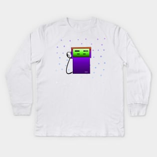 color gas station 2 Kids Long Sleeve T-Shirt